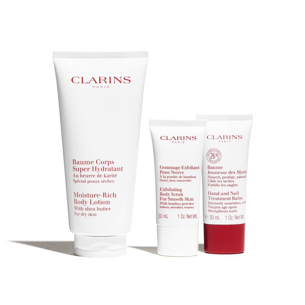 Clarins Coffret Baume Corps Super Hydratant  Coffret Noël Soin hydratant corps