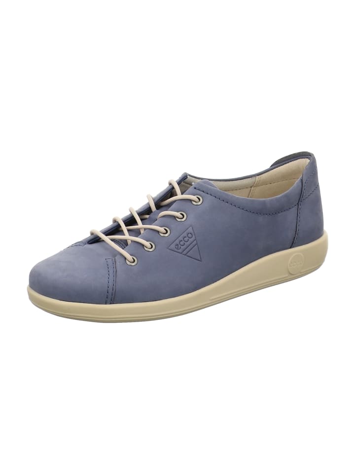 Ecco Komfort Schnürschuhe in Blau günstig kaufen