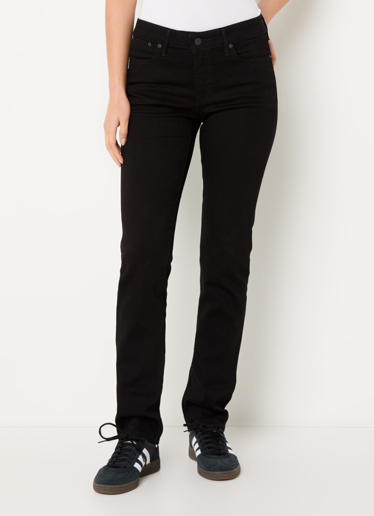 Calça jeans Levi's de cintura alta, corte slim e com elastano.