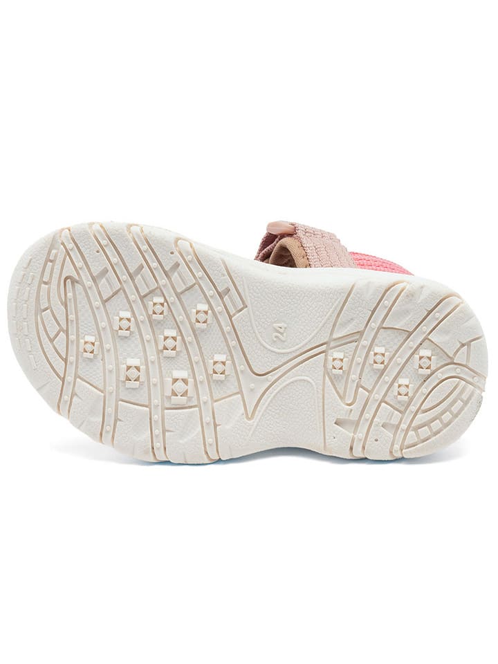 bisgaard Leder-Sandalen in Pink günstig kaufen
