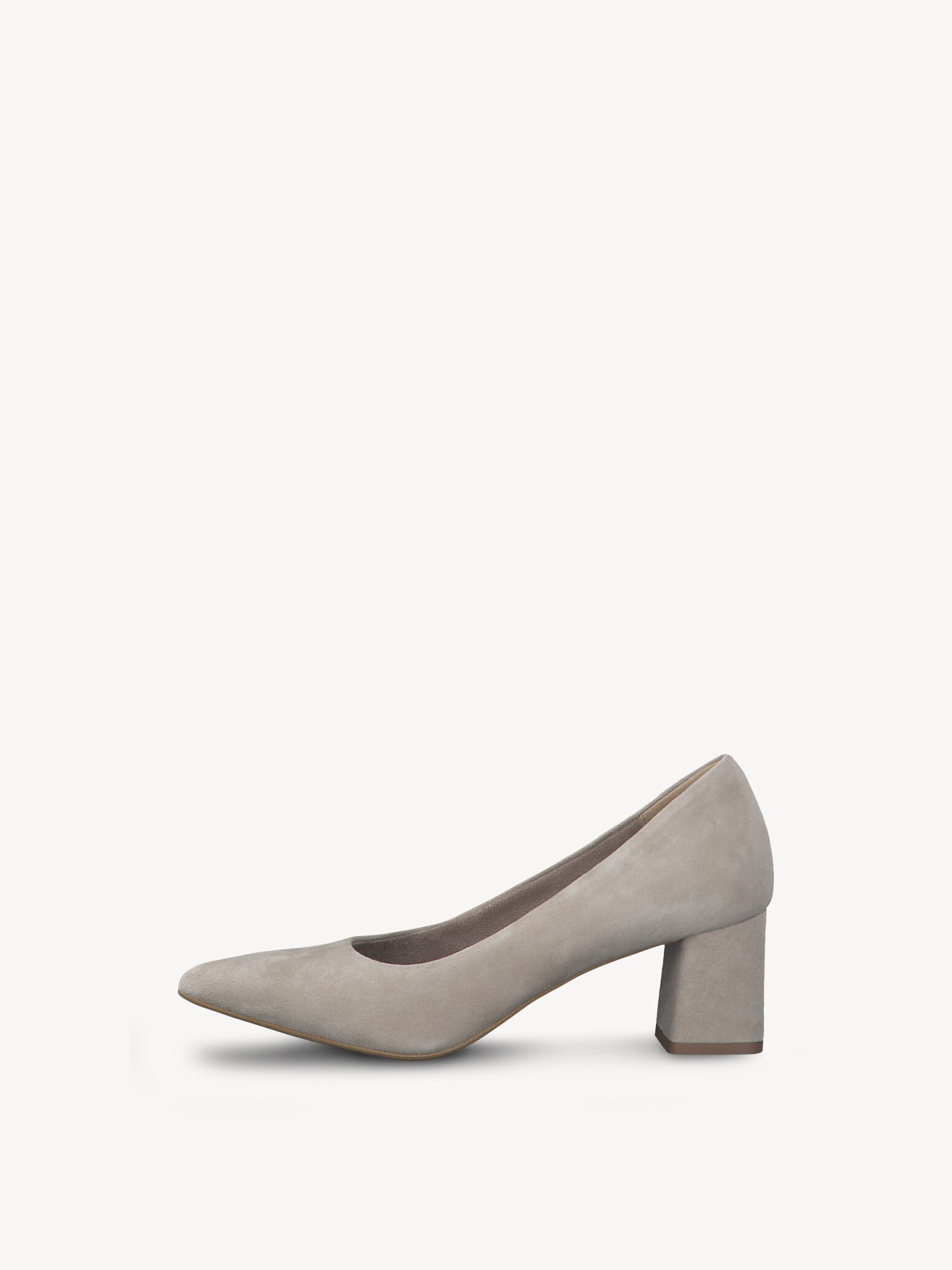 Escarpin en cuir - beige