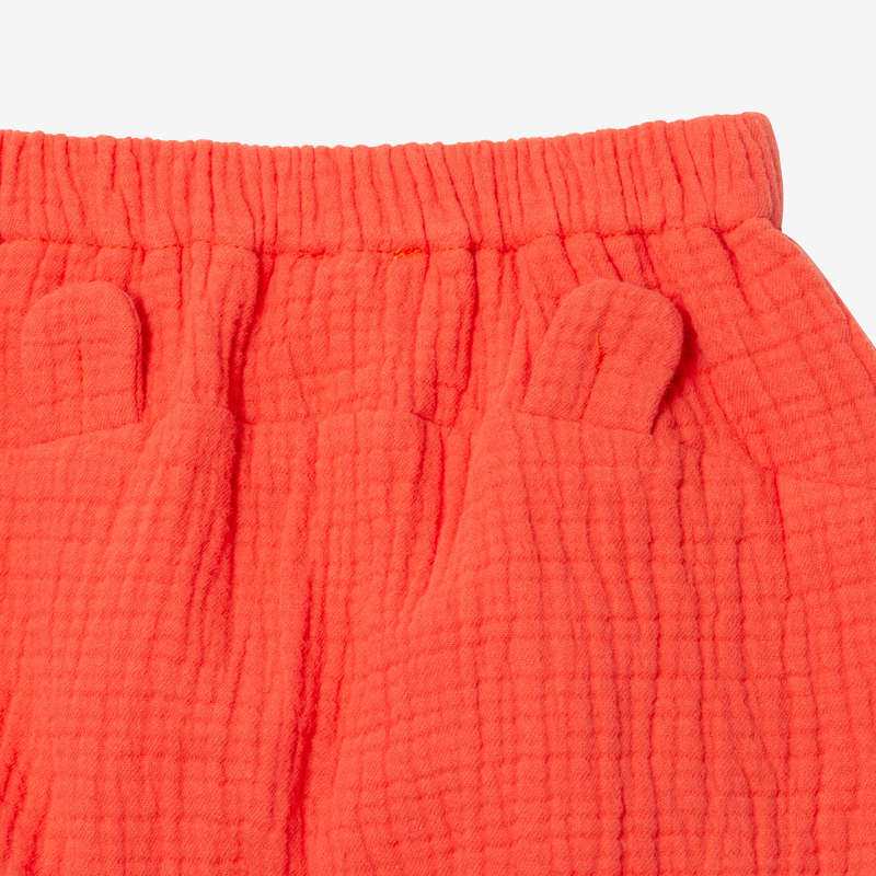 Bloomer bébé fille gaufré rouge Catimini