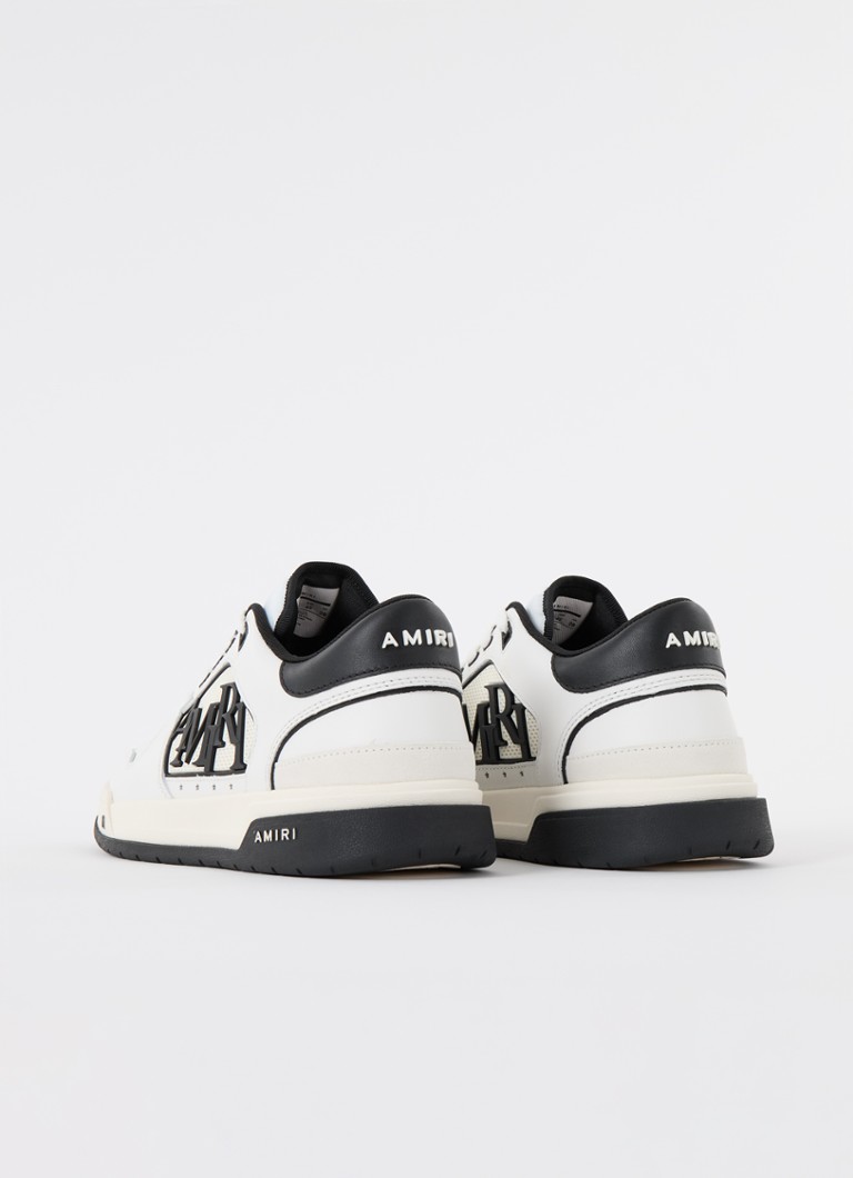 Skórzane trampki AMIRI z logo