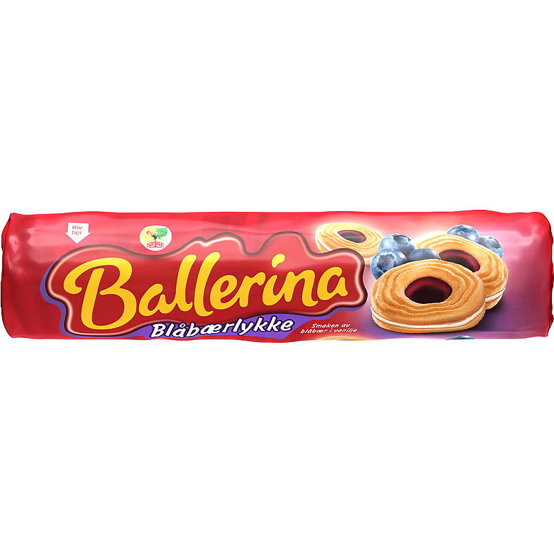 Sætre Ballerina Blåbærlykke 190 g