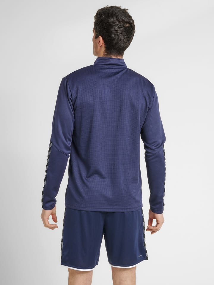 Hummel Hummel Halbreißverschluss Sweatshirt Hmlauthentic Herren in MARINE günstig kaufen