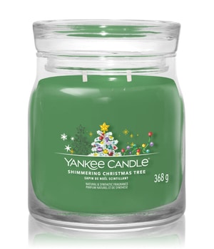 Yankee Candle Shimmering Christmas Tree Signature Jar Duftkerze-368 g