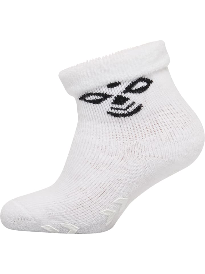 Hummel Hummel Long Socken Snubbie S Kinder in BLACK/GREY MELANGE/WHITE günstig kaufen 15-17