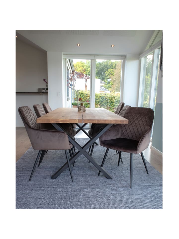 ebuy24 Essgruppe Moss 2 (7-teilig) Violett  x  cm günstig kaufen onesize
