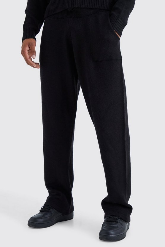 Lockere Jogginghose mit weitem Bein