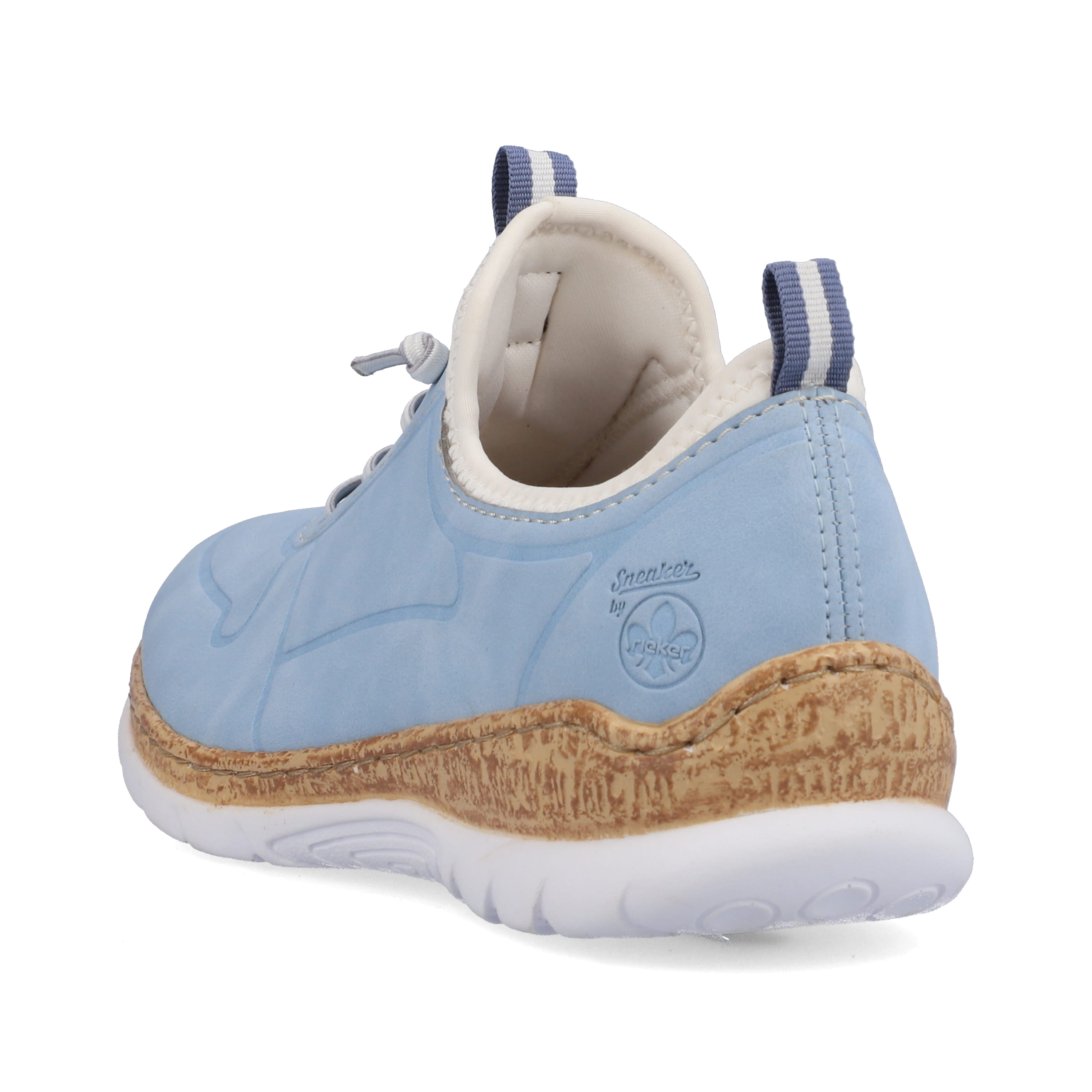 Rieker Damen Slipper himmelblau
