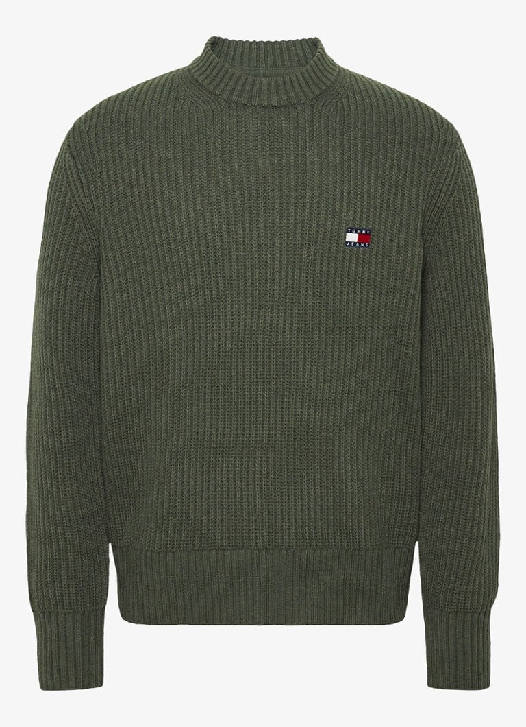 Tommy Hilfiger Rib-knit sweater with logo