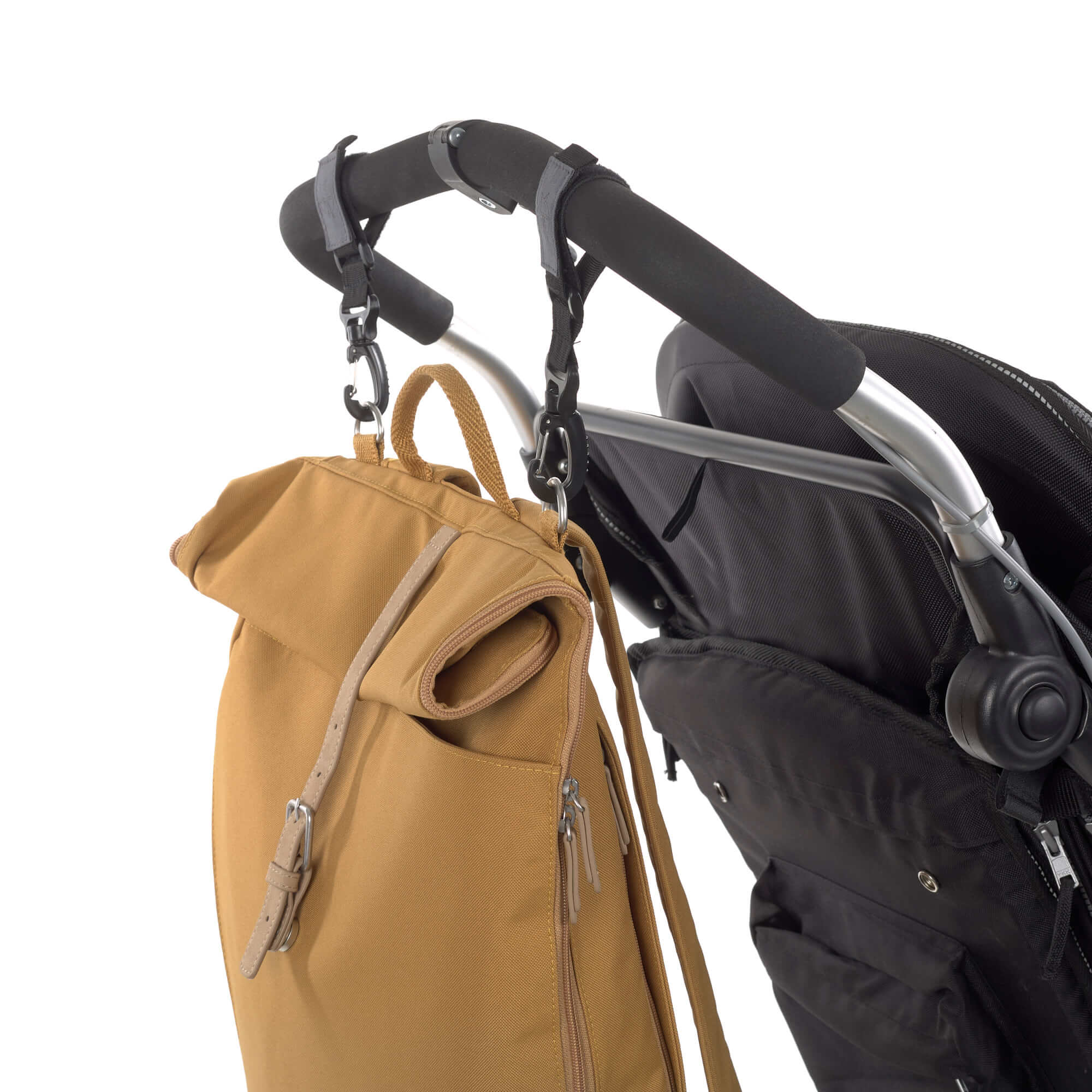 Wickelrucksack - Rolltop Backpack, Curry