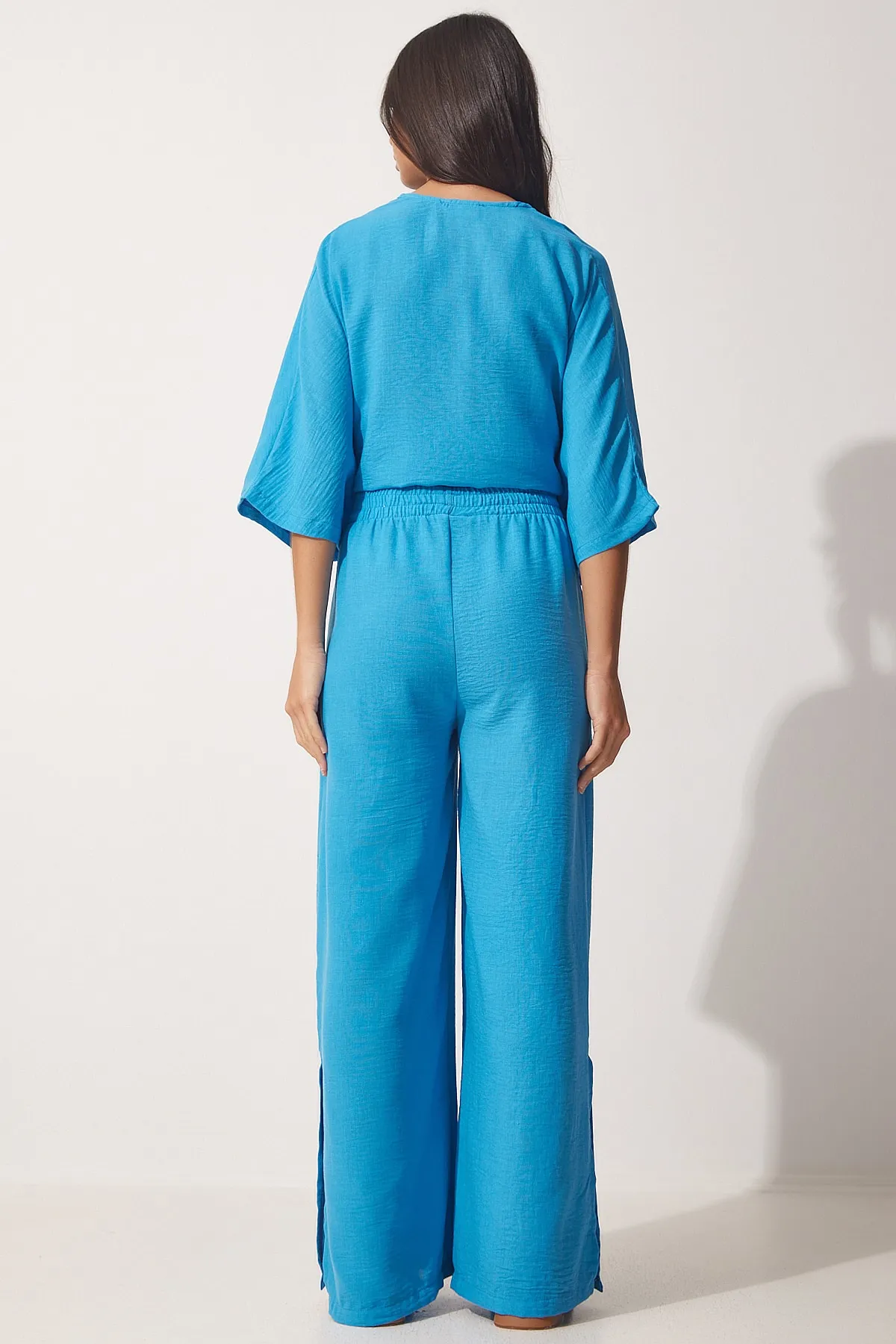 Happiness İstanbul  Zweiteiler - Blau - Regular Fit
