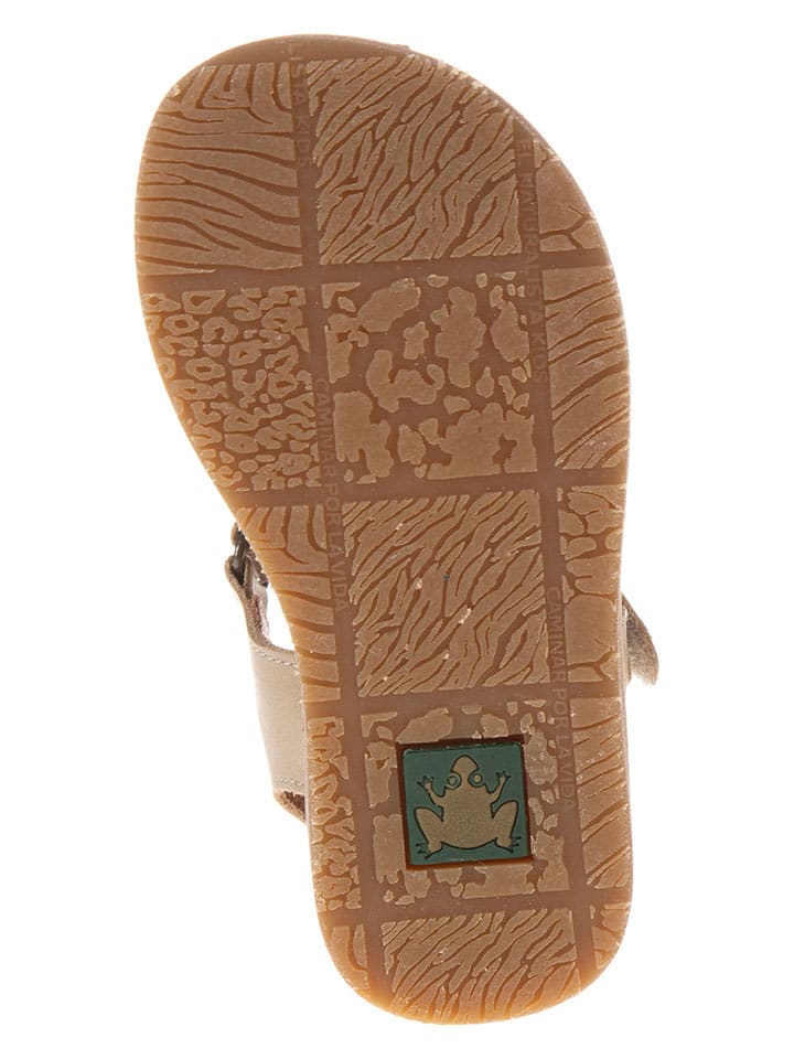El Naturalista Leder-Sandalen in Beige günstig kaufen