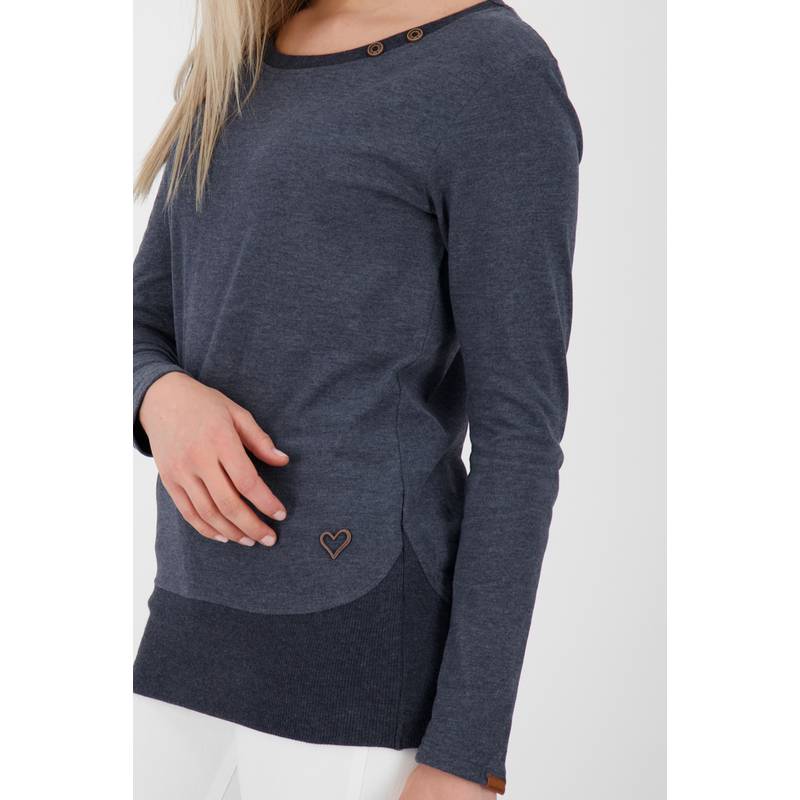 ALIFE AND KICKIN CocoAK A Long Langarmshirt Damen