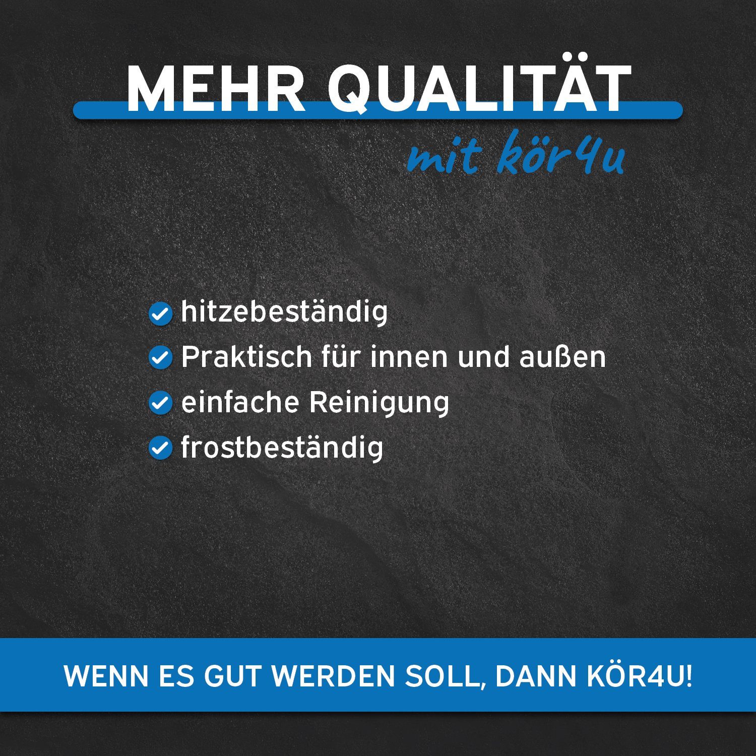 kör4u Waschbecken kör4u Ausgussbecken aus Stahl weiß (Set)