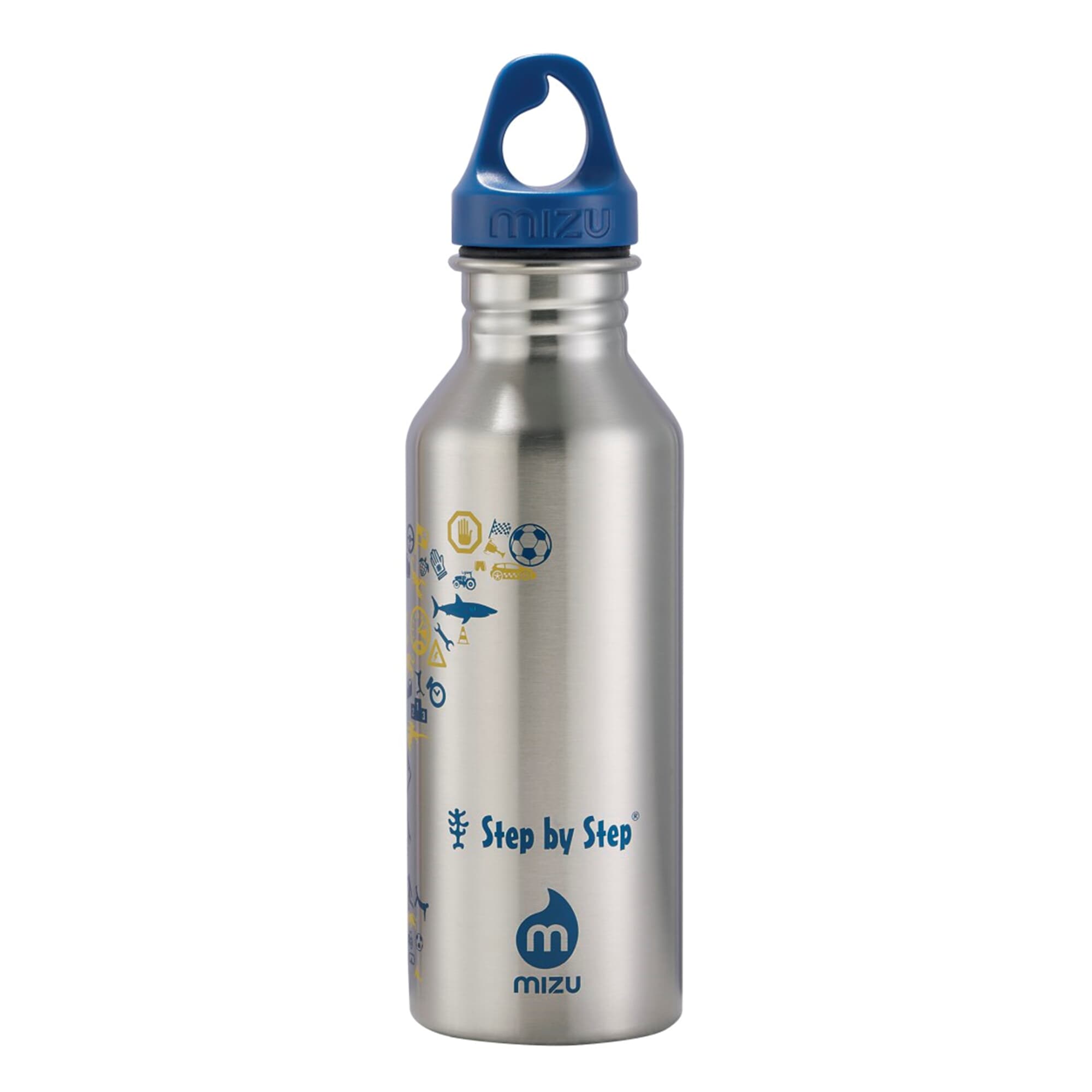 Edelstahl-Trinkflasche - Blue & Yellow