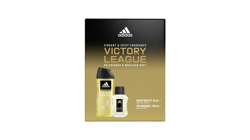 adidas Victory League Eau de Toilette + Duschgel Geschenkpackung