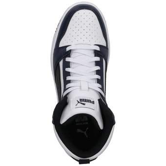 PUMA Rebound V6 Mid Jr Sneaker in weiß