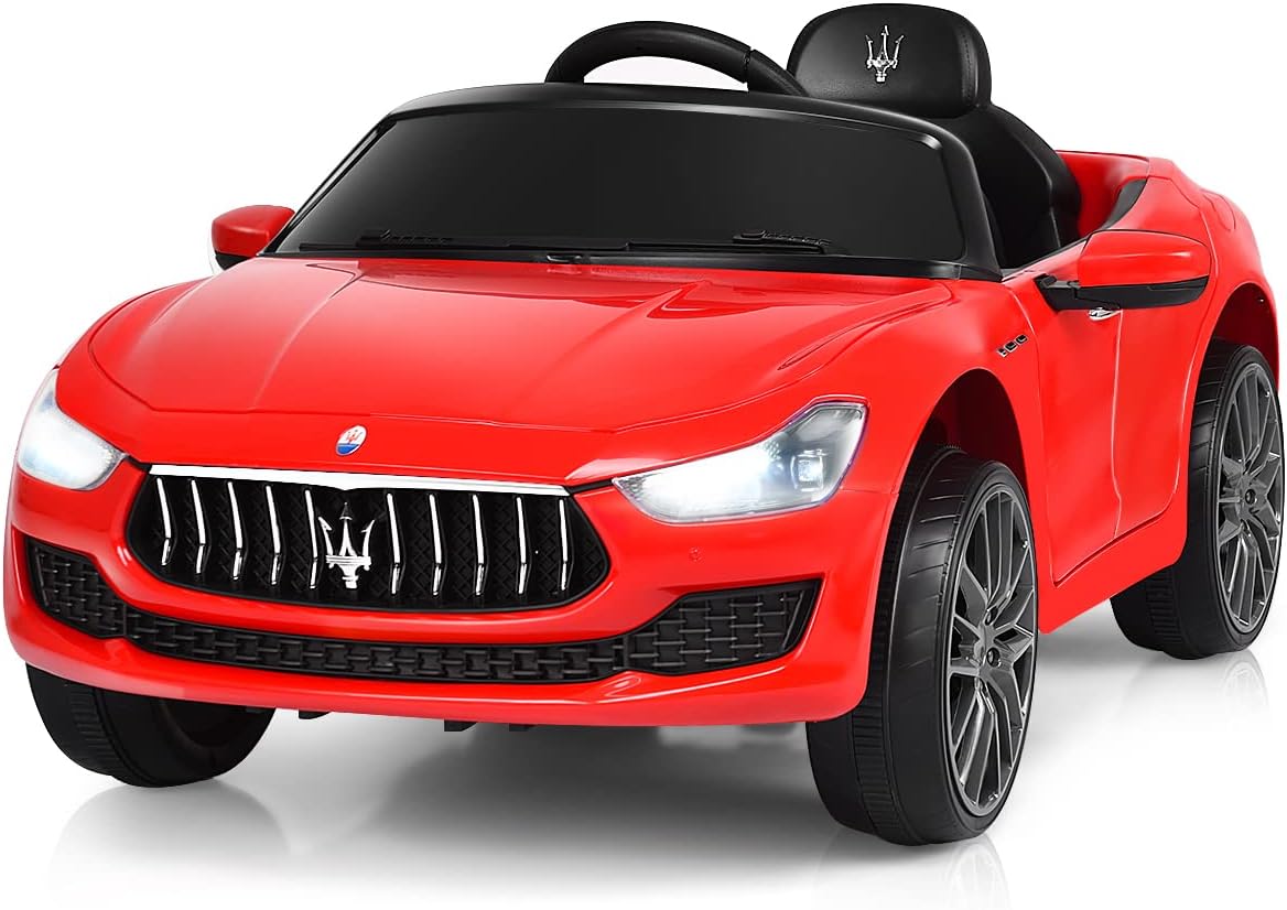 Costway 12V Maserati Kinderauto mit 2,4G-Fernbedienung