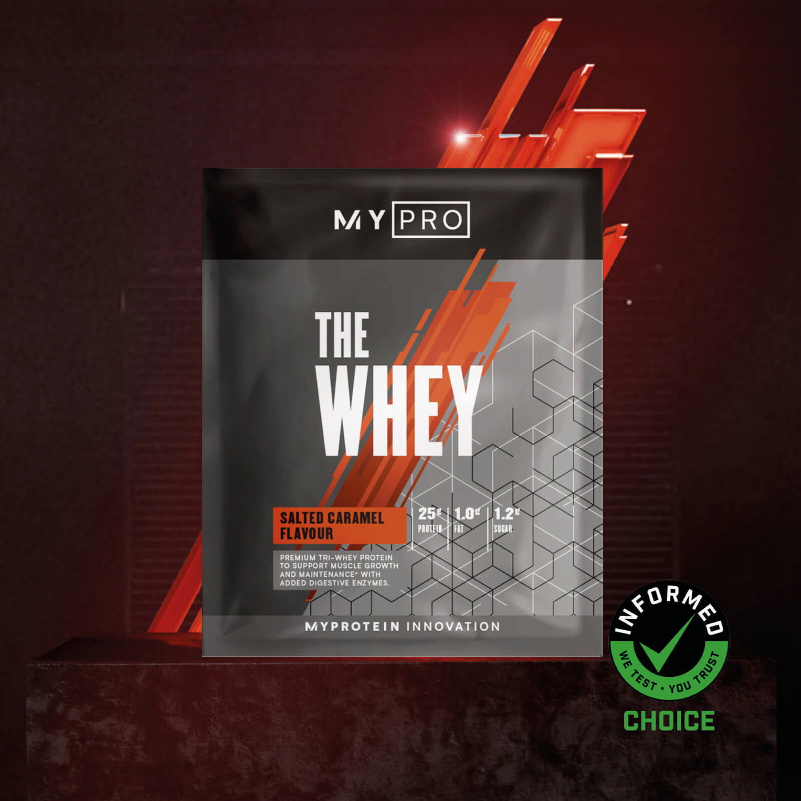 THE Whey V2 , Salted Caramel, 31.8g
