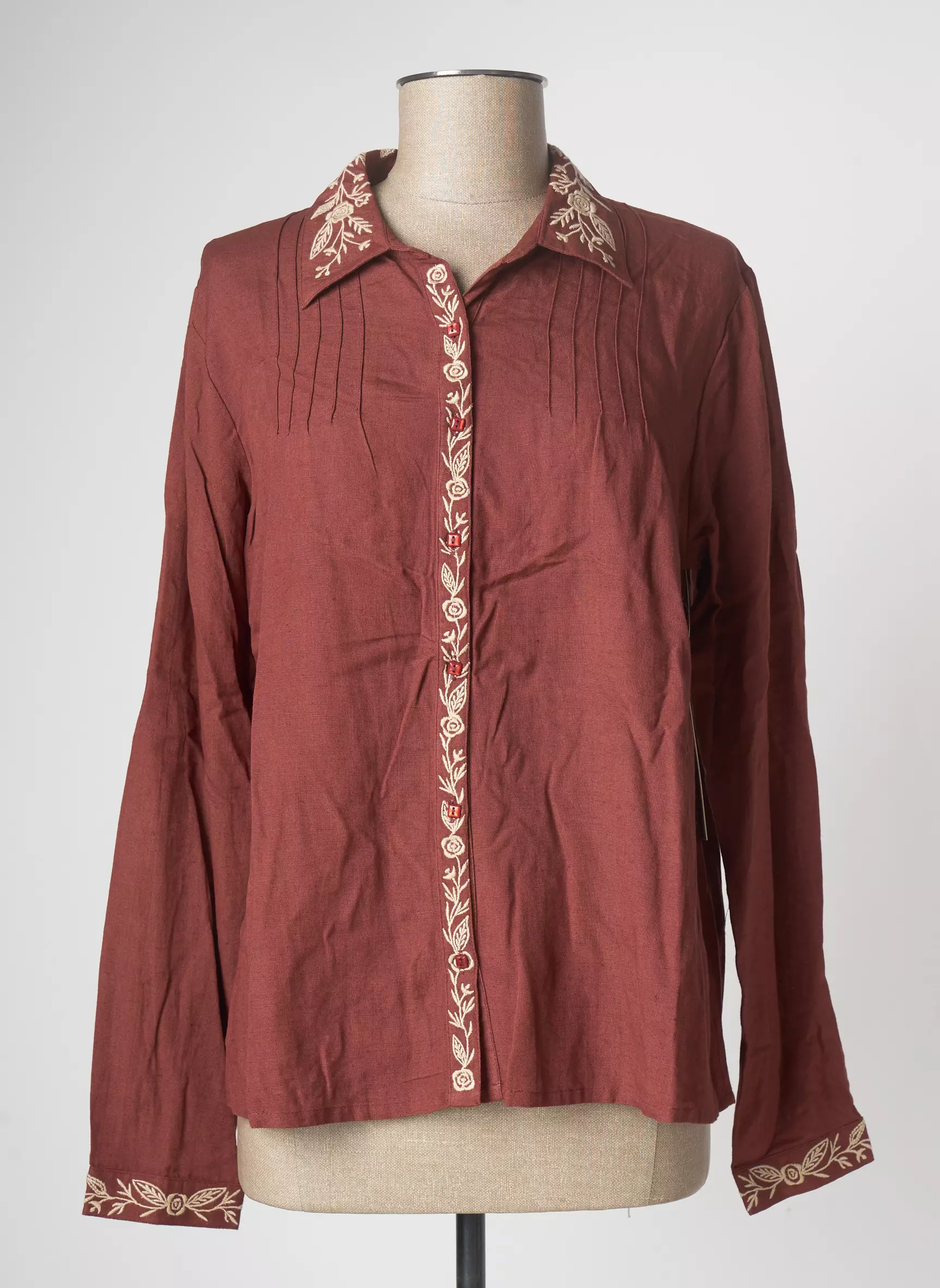 Agathe   Louise Chemisiers Femme couleur marron