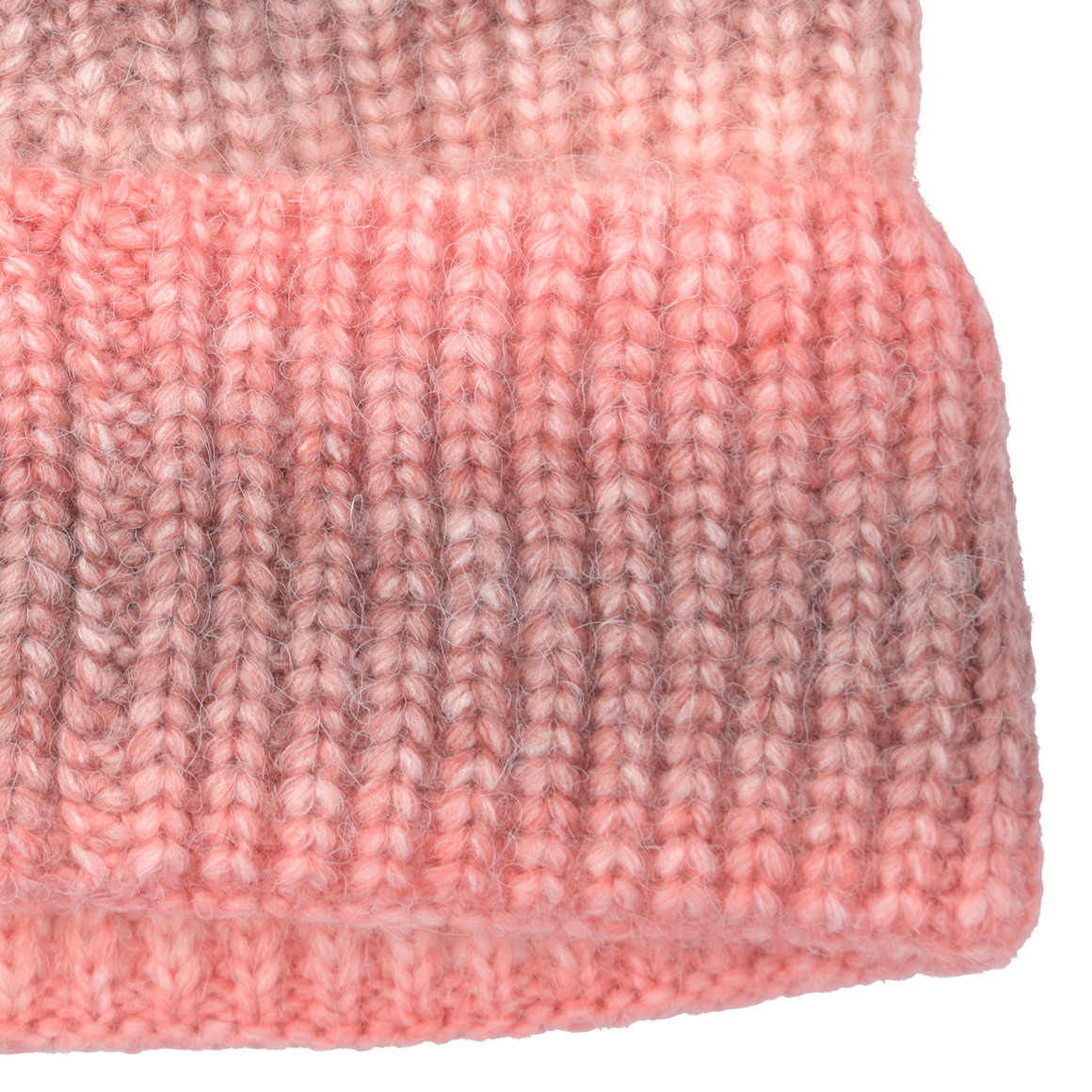 Mädchen Strickmütze mit Farbverlauf