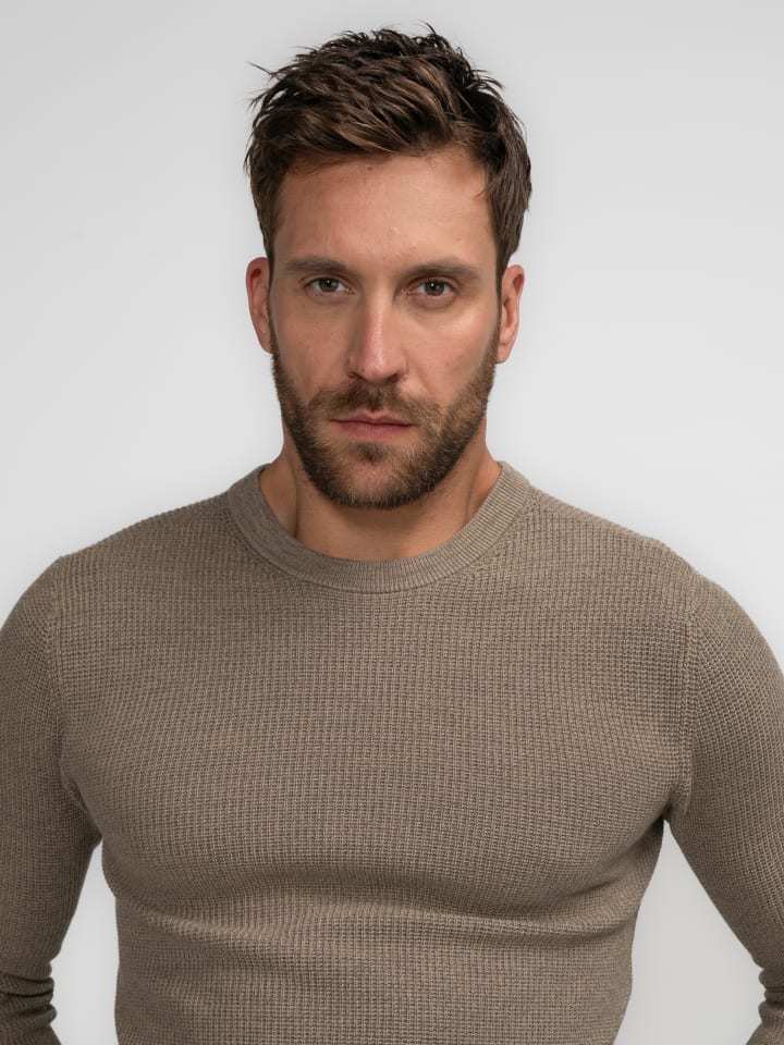 Petrol Industries Pullover in Beige günstig kaufen