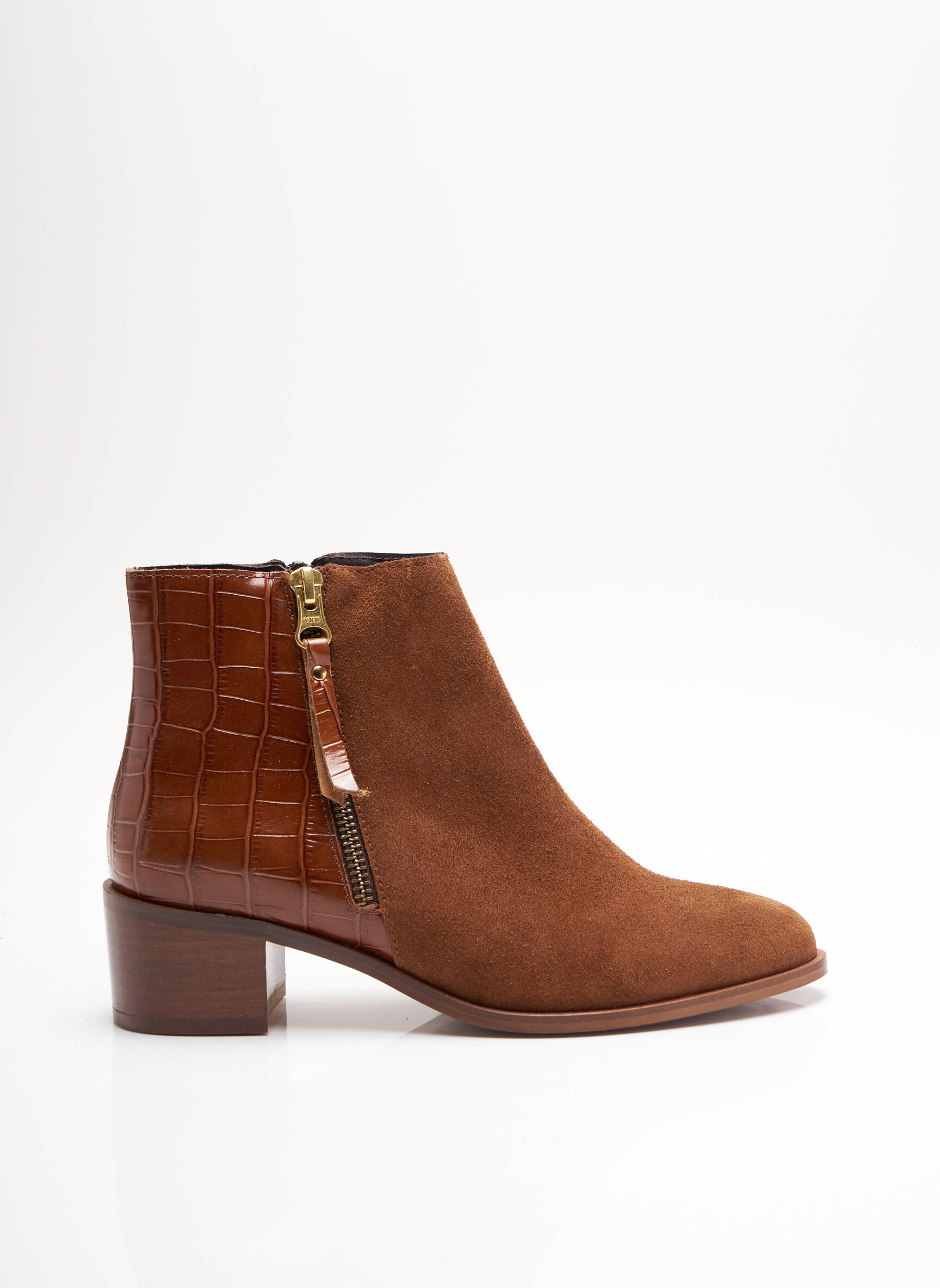 Impact Bottines Femme couleur marron