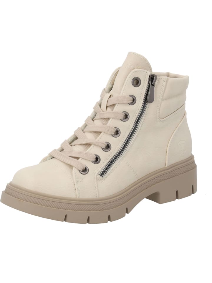 palado Schnürstiefeletten in Beige günstig kaufen