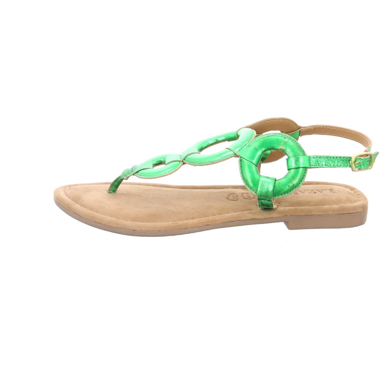 LAZAMANI Klassische Sandalen grün