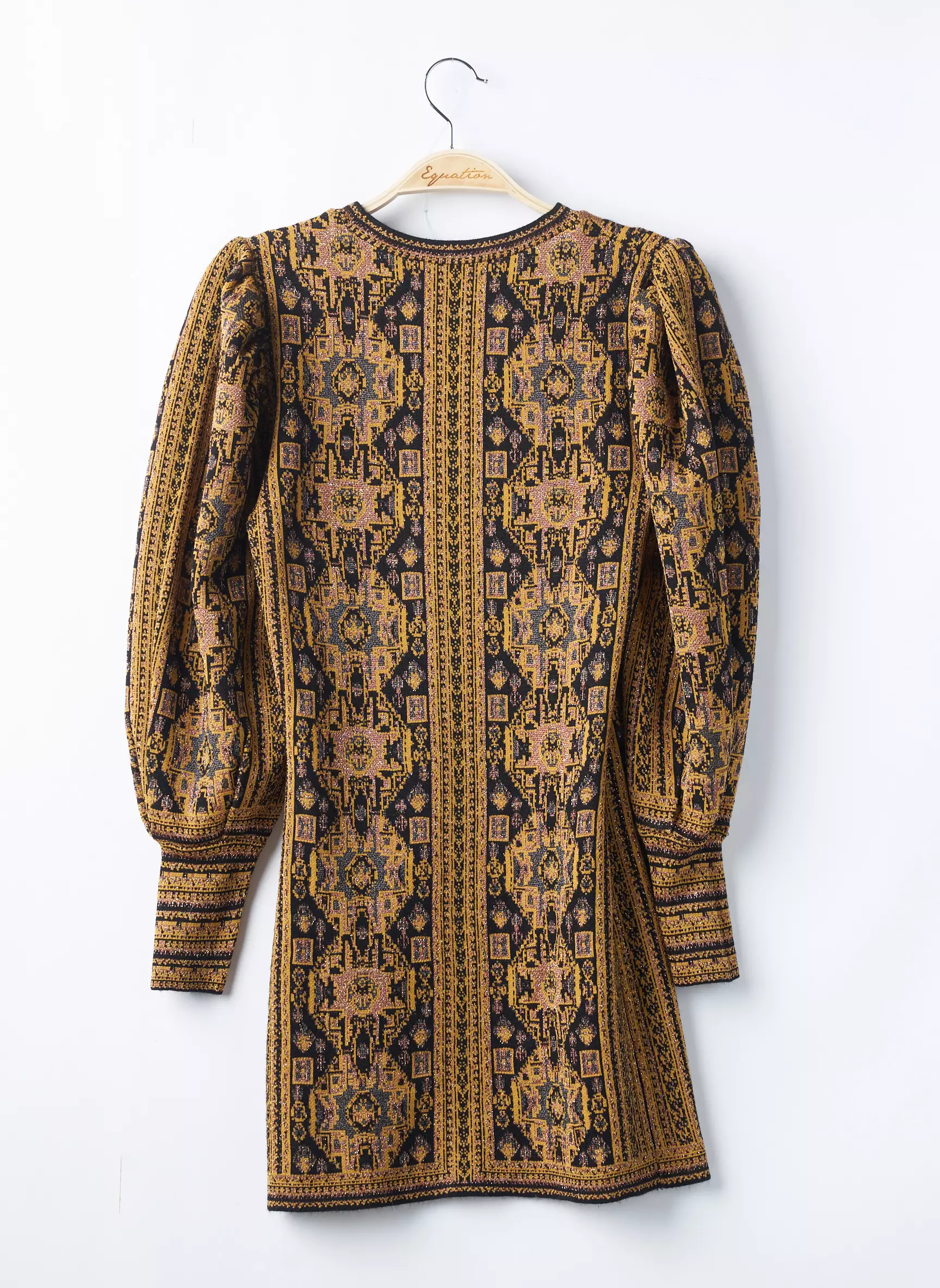 Zara Robes Pulls Femme couleur jaune