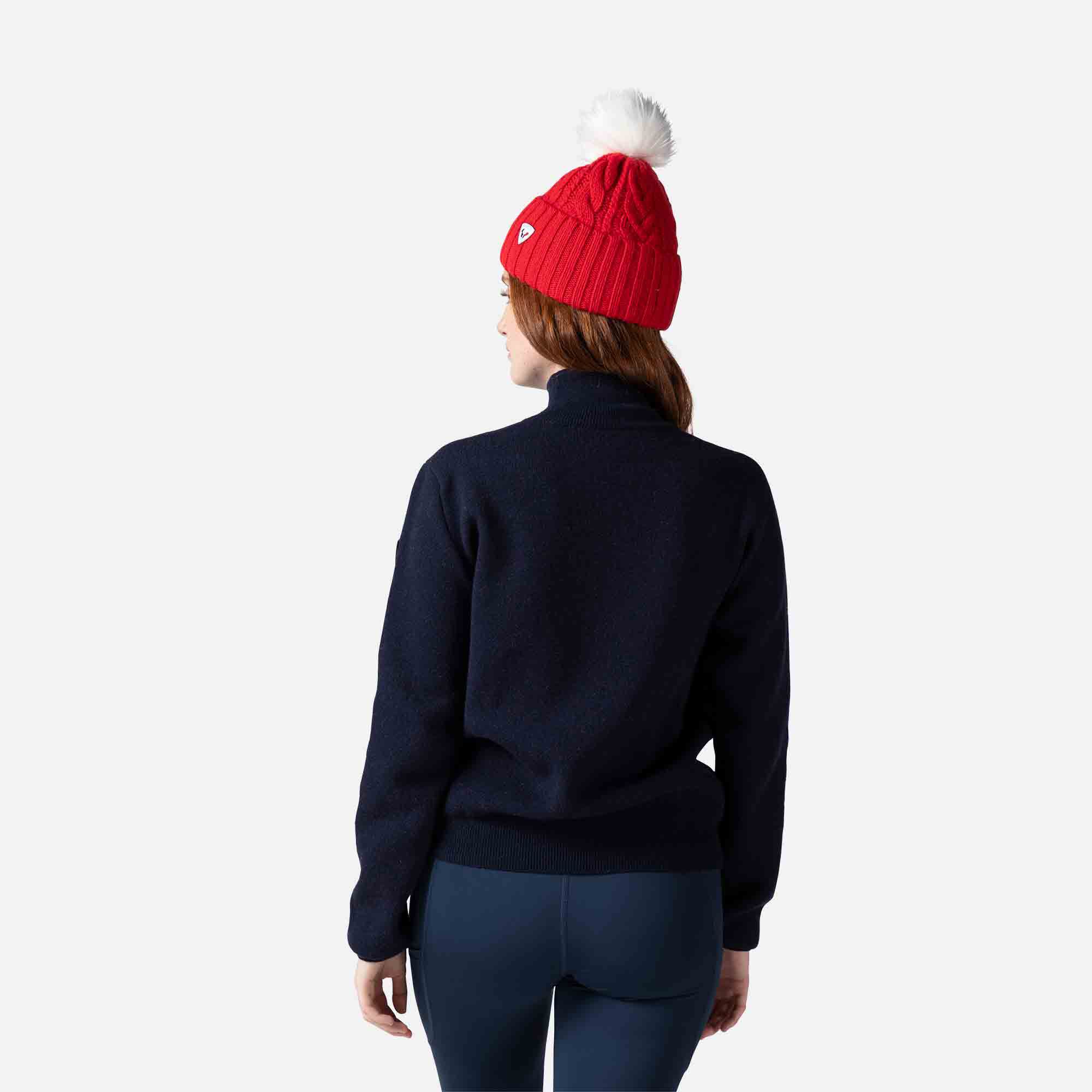 Pull en maille à col haut Victoire femme