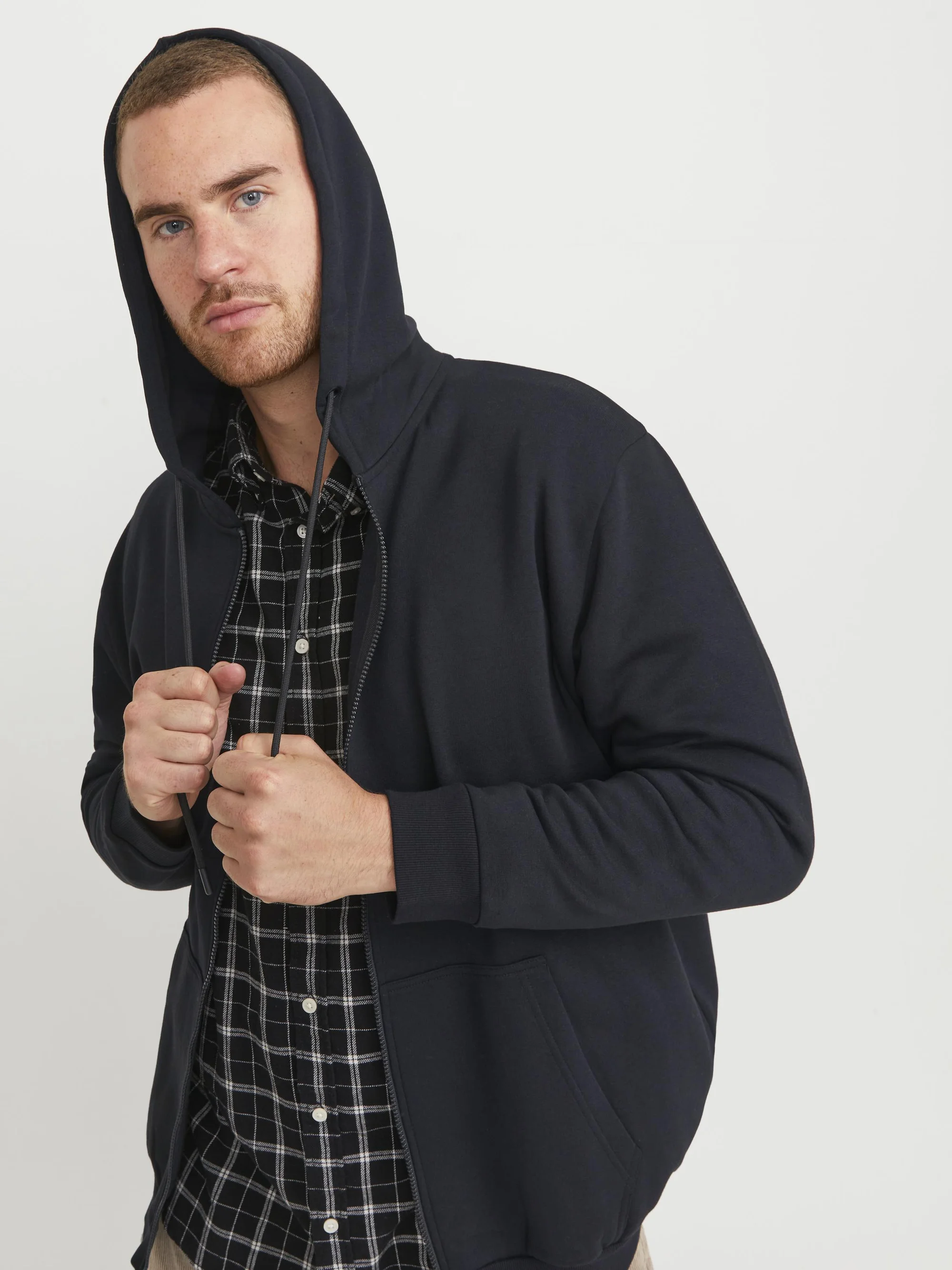 Jack & Jones JJEBRADLEY ZIP HOOD - Sudadera con cremallera