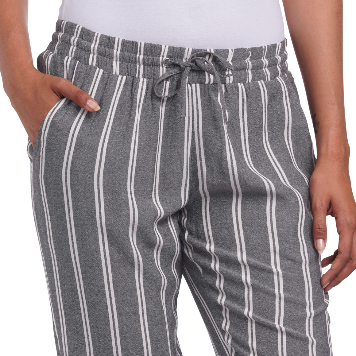 Damen Jogpants mit Streifen