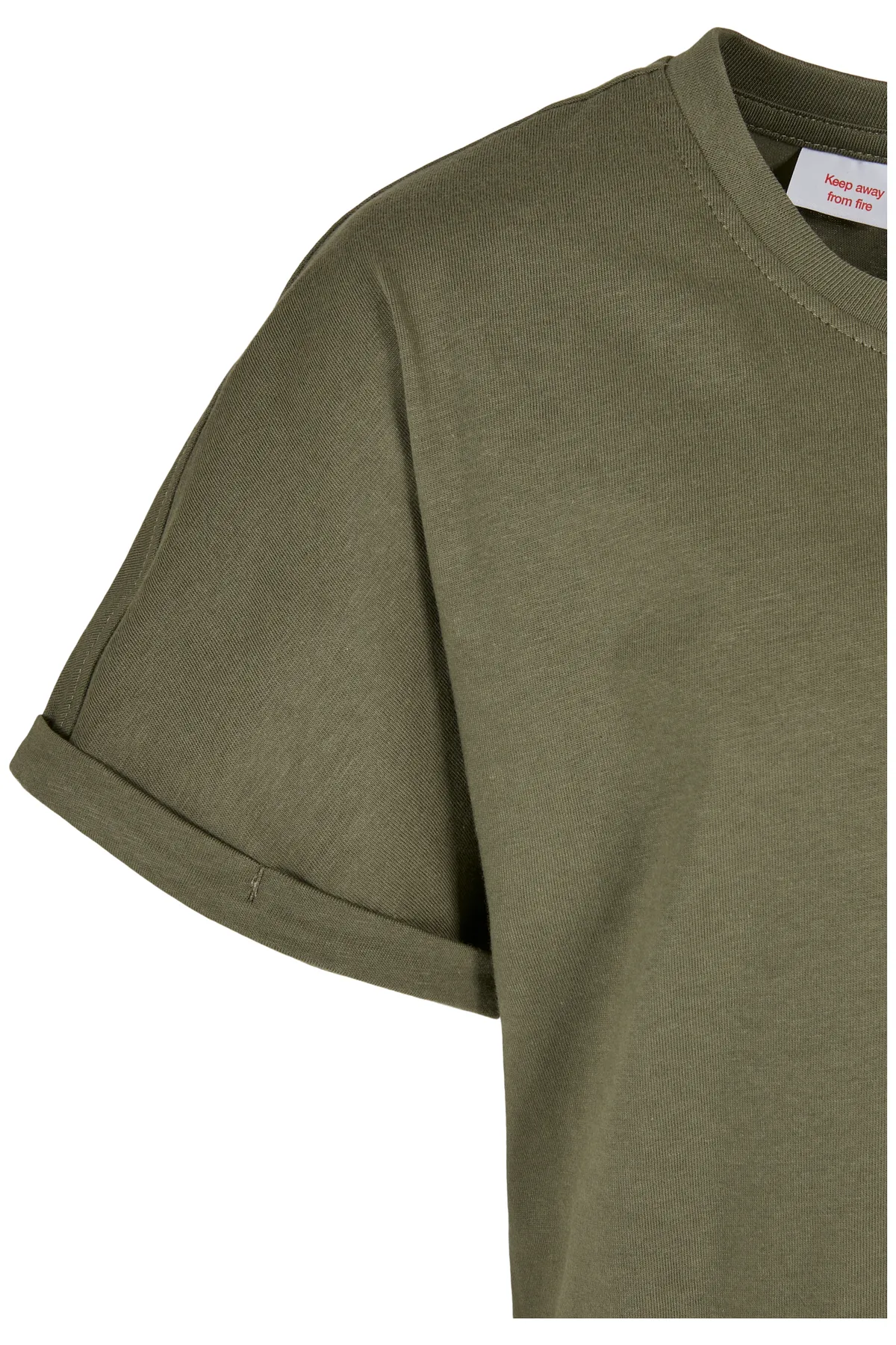 Urban Classics  Herren Boys Long Shaped Turnup Tee