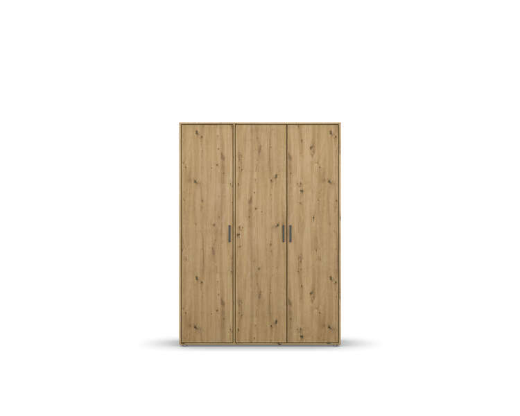 Rauch Möbel Voyager Drehtürenschrank, Schrank, Eiche Artisan, 3-türig