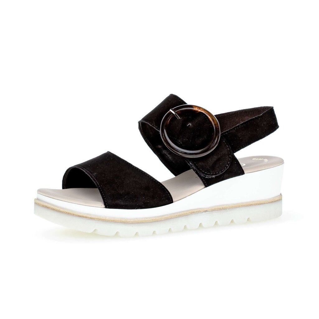 Gabor fashion Keilsandalette schwarz