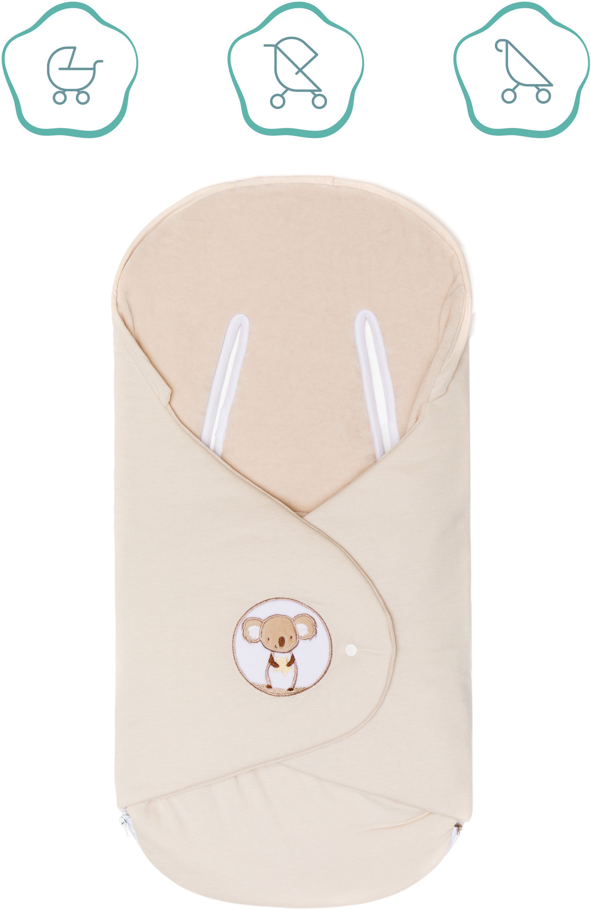 Einschlagdecke Filliwrap, Koala natur, Fillikid