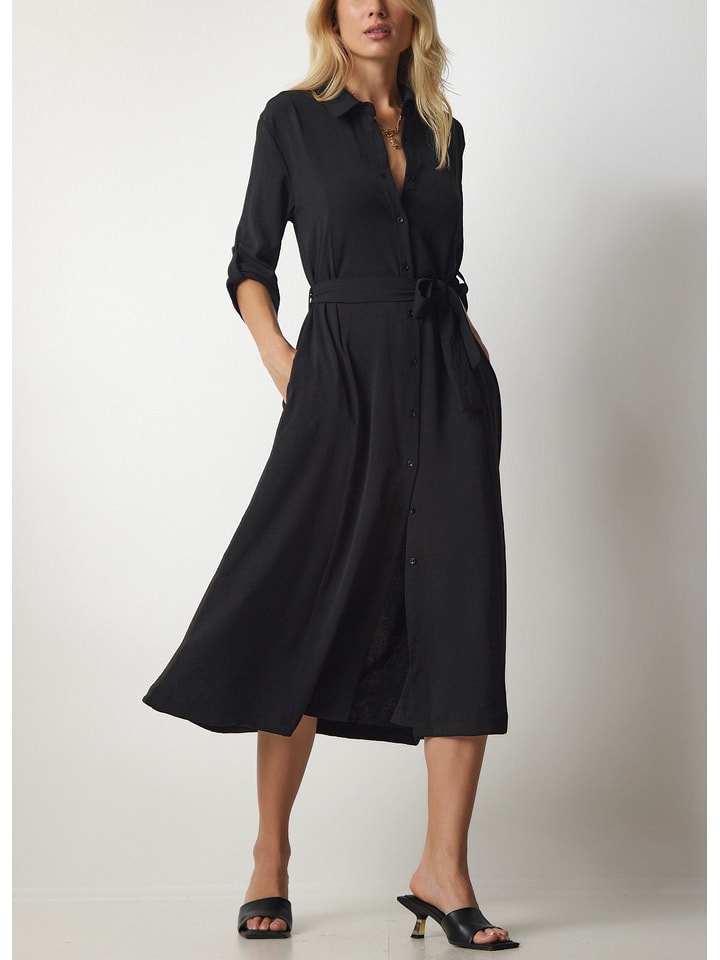 LA Angels Kleid in Schwarz günstig kaufen