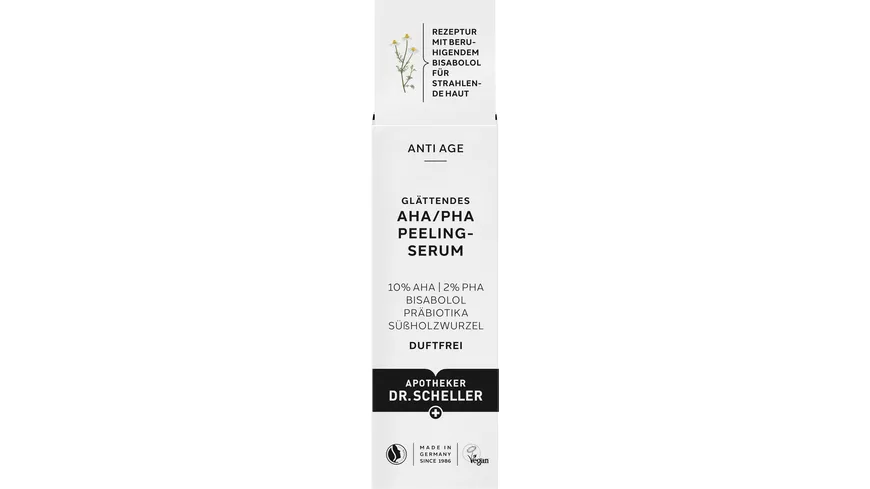 DR.SCHELLER Glättendes AHA/PHA Peeling Serum 15 ml