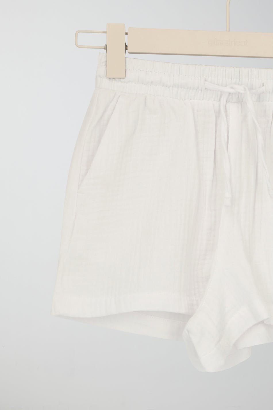 Y gauze shorts