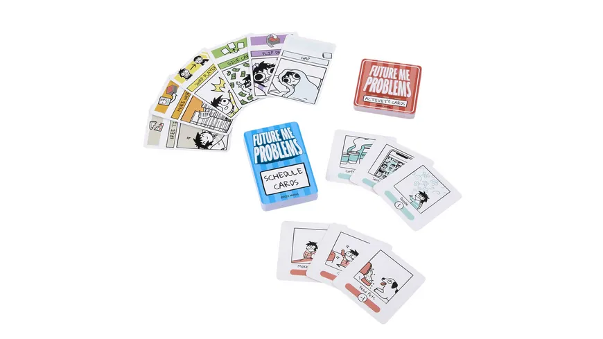 Mattel Games Future Me Problems Kartenspiel, Familienspiel