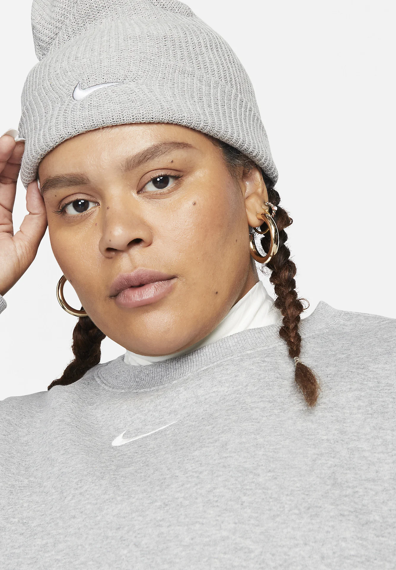 Nike Sportswear W PHNX FLC OS CREW - Sudadera