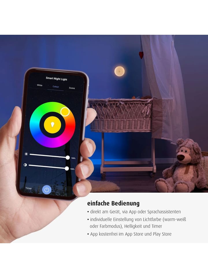 Reer NightGuide SmartLight in Weiß ab 0 Monate günstig kaufen onesize