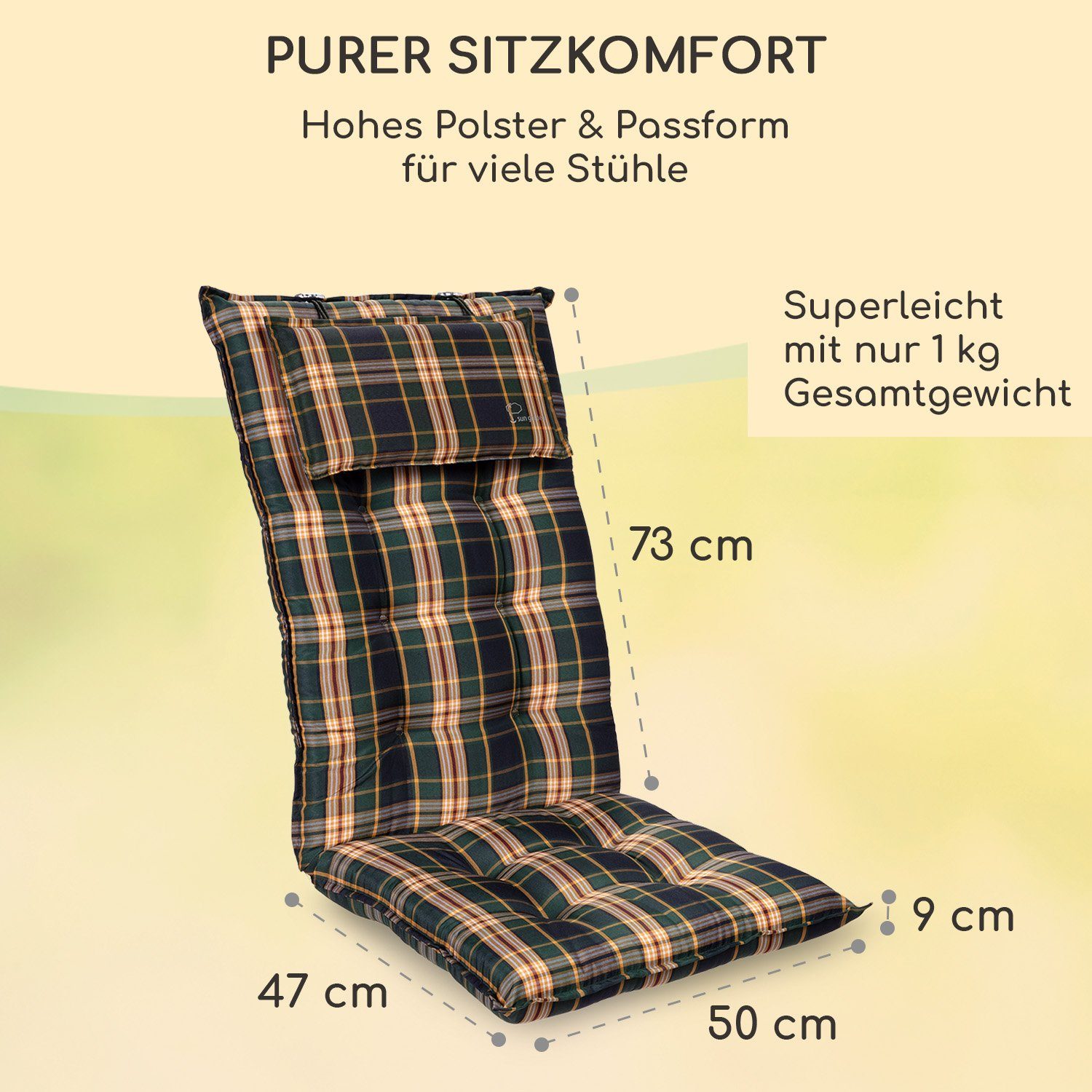 blumfeldt Polsterauflage Sylt