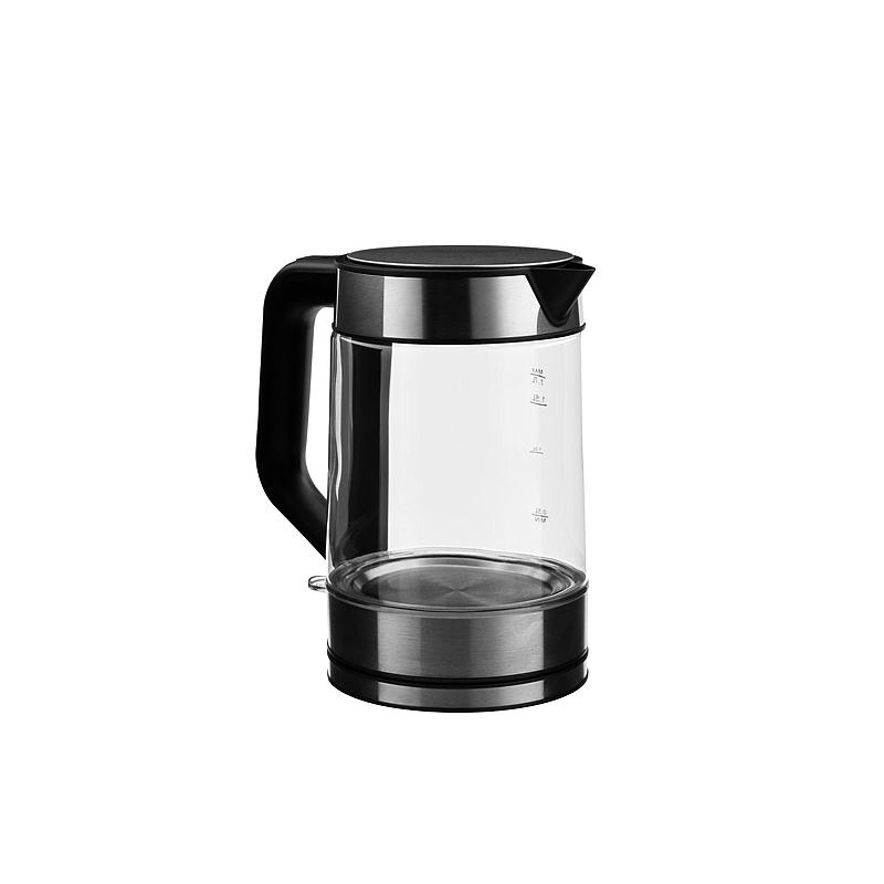 Cuisine Vannkoker 1,7 l, glass/stål, Cuisine