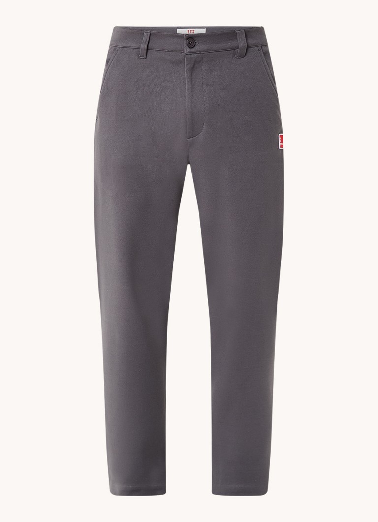 The New Originals Seamless tapered fit trousers with texture and logo