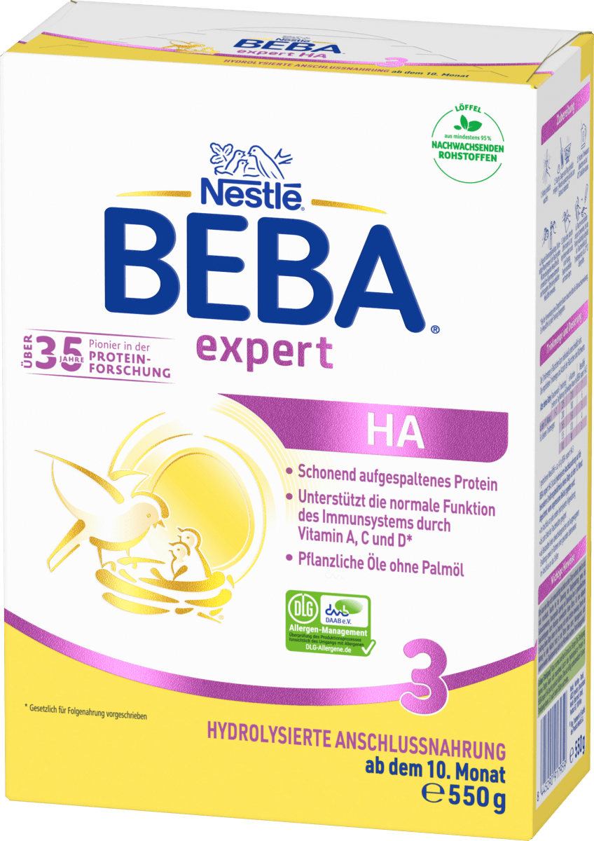 Folgemilch Expert HA3 ab dem 10. Monat, 550 g