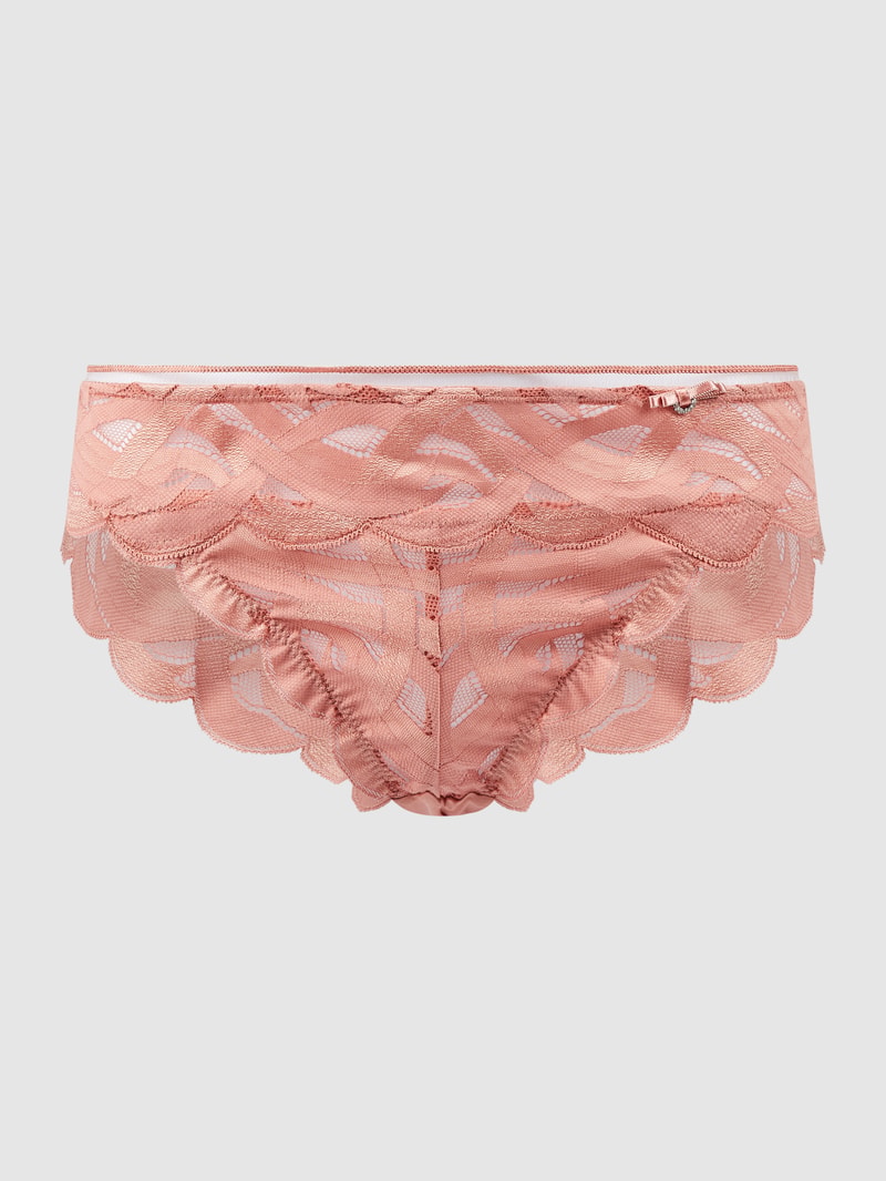 String aus Spitze Modell 'Celine' in altrosa